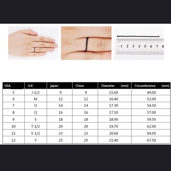 LAST! NWT 5pc rose gold Ring Set - Picture 6 of 6